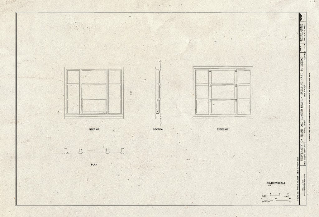 Blueprint HABS FL-471-A (Sheet 6 of 6) - University of Miami, Old Administration Building, 1300 Campo Santo Drive, Coral Gables, Miami-Dade County, FL