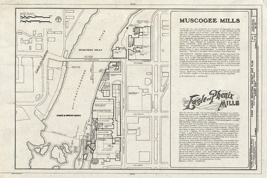 Blueprint HAER GA,108-COLM,20- (Sheet 12 of 13) - Front Avenue Industrial District, Front Avenue Between Eighth & Fourteenth Streets, Columbus, Muscogee County, GA