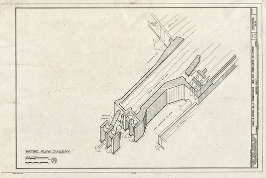 Blueprint HAER GA,108-COLM,17- (Sheet 2 of 4) - Eagle & Phenix Mills, Front Street (1200-1300 Blocks), Columbus, Muscogee County, GA