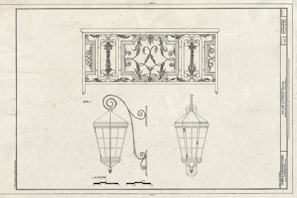 Blueprint Lantern & Grill - Bryan Lathrop House, 120 East Bellevue Place, Chicago, Cook County, IL