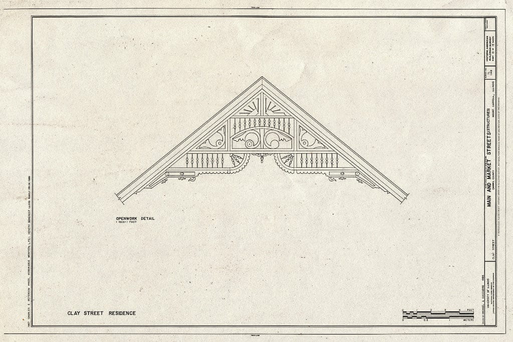 Blueprint HABS ILL,8-MTCAR,1- (sheet 15 of 15) - Main & Market Streets (Structures), Courthouse Square, Main, Market, Center, Clay & Broadway, Mount Carroll, Carroll County, IL