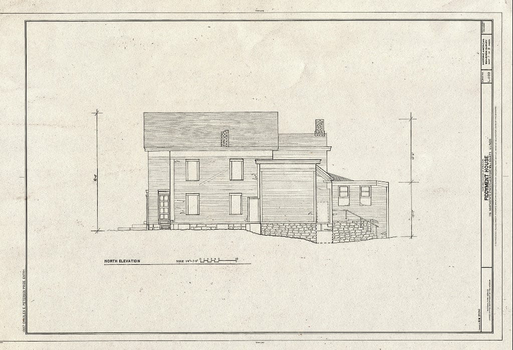 Blueprint HABS Ill,99-Lock,1- (Sheet 7 of 9) - Fiddyment House, 175 North State Street, Lockport, Will County, IL