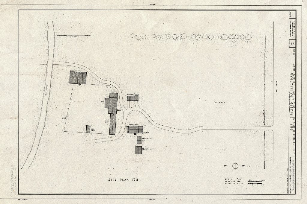 Blueprint HABS KANS,23-STUL.V,1- (Sheet 3 of 18) - Deister Farmstead, Route 442, Stull, Douglas County, KS