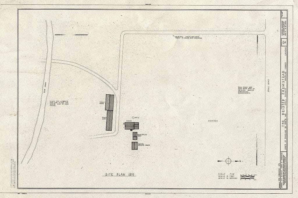 Blueprint HABS KANS,23-STUL.V,1- (Sheet 4 of 18) - Deister Farmstead, Route 442, Stull, Douglas County, KS