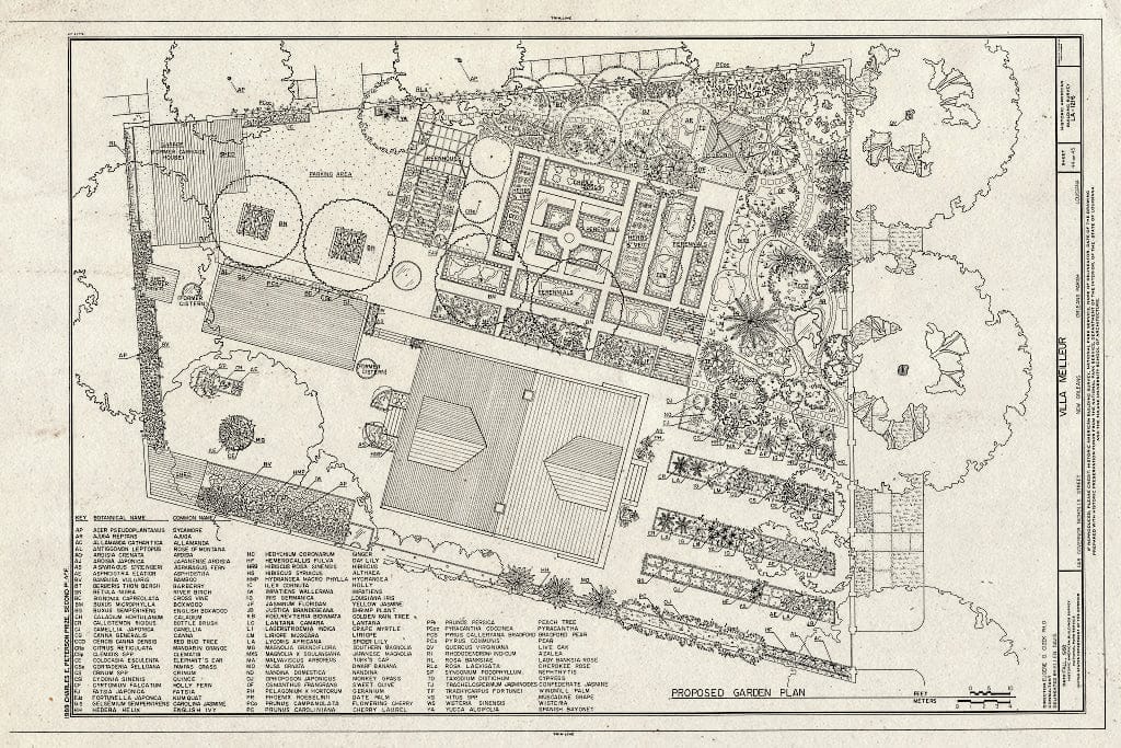 Blueprint HABS LA,36-NEWOR,94- (Sheet 44 of 45) - Villa Meilleur, 1418 Governor Nicholls Street, New Orleans, Orleans Parish, LA