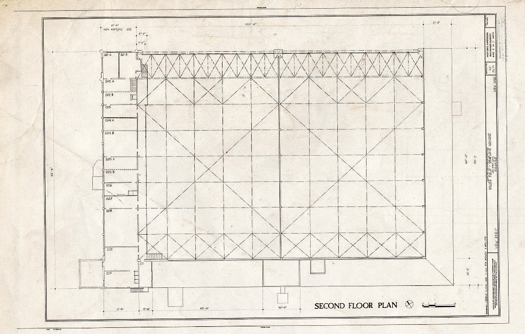 Blueprint HABS NY,43-NEDO,4B- (Sheet 4 of 11) - Miller Field, Seaplane Hangar, New Dorp Lane, Staten Island, New Dorp, Richmond County, NY