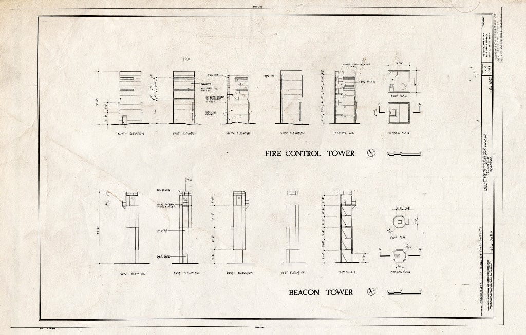 Blueprint HABS NY,43-NEDO,4B- (Sheet 11 of 11) - Miller Field, Seaplane Hangar, New Dorp Lane, Staten Island, New Dorp, Richmond County, NY