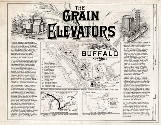 Blueprint HAER NY,15-BUF,27- (Sheet 1 of 1) - Buffalo Grain Elevators, Buffalo, Erie County, NY