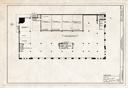 Blueprint HAER NY,3-Bronx,16- (Sheet 4 of 14) - Sheffield Farms Milk Plant, 1075 Webster Avenue (Southwest Corner of 166th Street), Bronx, Bronx County, NY