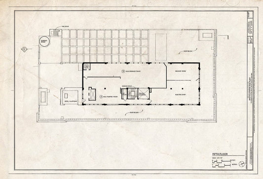 Blueprint HAER NY,3-Bronx,16- (Sheet 6 of 14) - Sheffield Farms Milk Plant, 1075 Webster Avenue (Southwest Corner of 166th Street), Bronx, Bronx County, NY