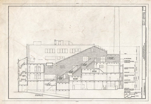 Blueprint HAER NY,3-Bronx,16- (Sheet 12 of 14) - Sheffield Farms Milk Plant, 1075 Webster Avenue (Southwest Corner of 166th Street), Bronx, Bronx County, NY