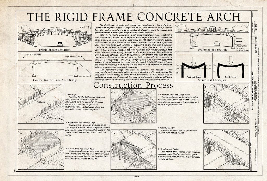 Blueprint HAER NY-327 (Sheet 11 of 22) - Bronx River Parkway Reservation, The Bronx to Kensico Dam, White Plains, Westchester County, NY