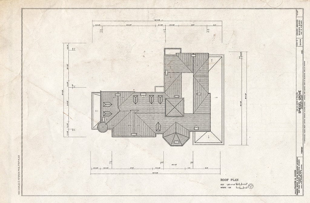 Blueprint HABS Ohio,72-FREMO,4- (Sheet 6 of 16) - Spiegel Grove, 1337 Hayes Avenue, Fremont, Sandusky County, OH