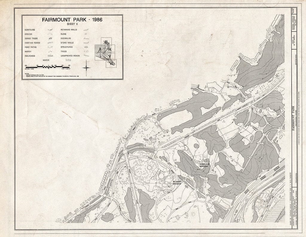 Blueprint HABS PA,51-Phila,696- (Sheet 12 of 16) - Fairmount Park, Along Schuylkill River, Philadelphia, Philadelphia County, PA