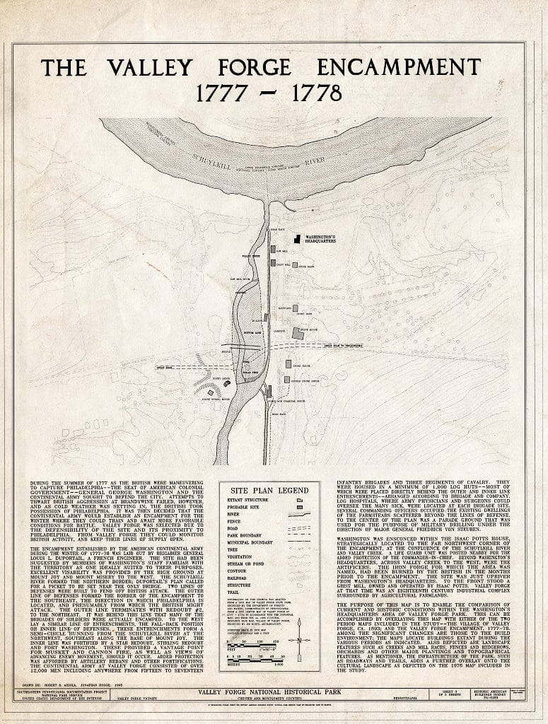 Blueprint HABS PA,46-VALFO.V,2- (Sheet 3 of 5) - Valley Forge National Historical Park, Bounded by Schuykill River, Routes 422, 76, 252, King of Prussia, Montgomery County, PA