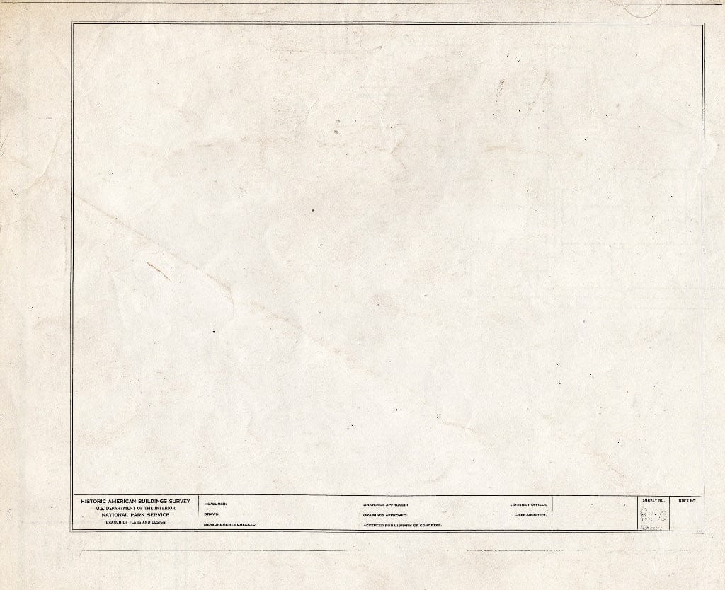 Blueprint HABS RI,3-NEWP,12- (Sheet 0 of 16) - Wanton-Lyman-Hazard House, 17 Broadway, Newport, Newport County, RI