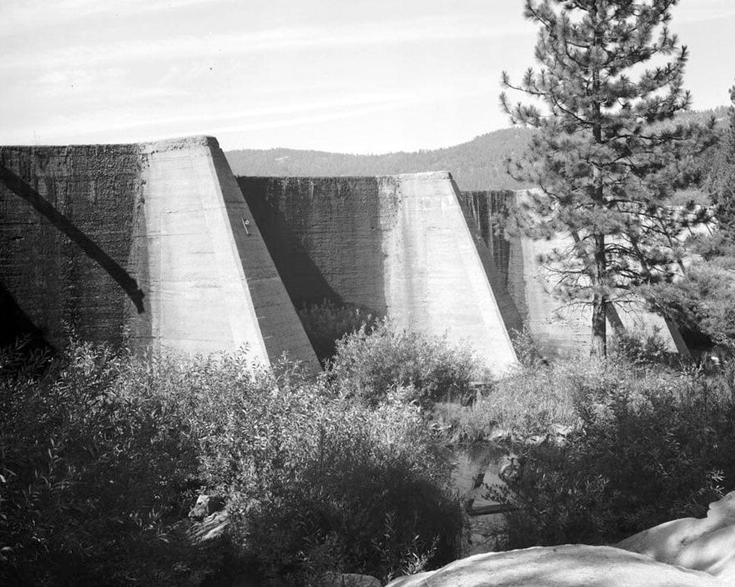 Historic Photo : Hume Lake Dam, Sequioa National Forest, Hume, Fresno County, CA 3 Photograph
