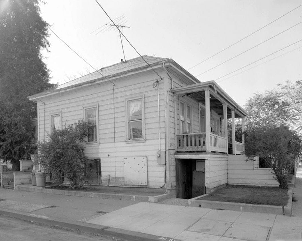 Historic Photo : Abraham Franklin House, 352 West St. John Street, San Jose, Santa Clara County, CA 1 Photograph