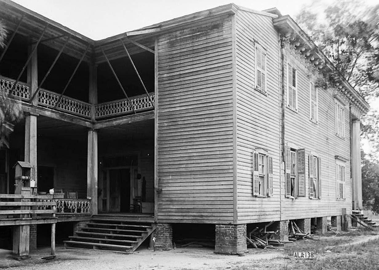 Historic Photo : Felix Tait Plantation, County Road 23, Camden, Wilcox County, AL 3 Photograph