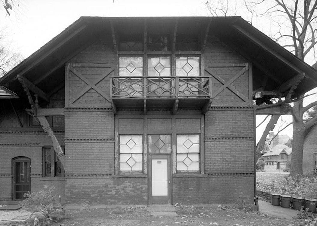 Historic Photo : Mark Twain House, Carriage House, 351 Farmington Avenue, Hartford, Hartford County, CT 2 Photograph