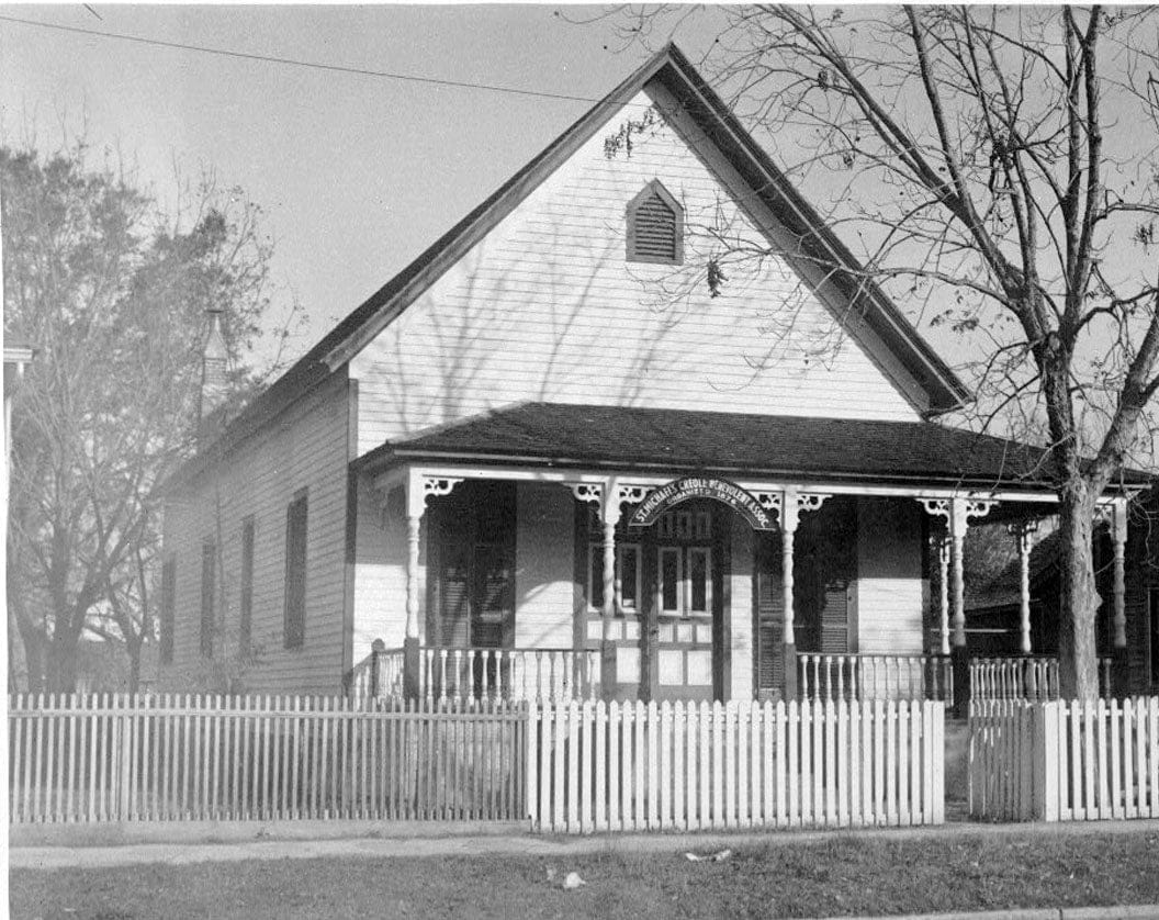 Historic Photo : St. Michael's Creole Benevolent Association, 410 East Government Street, Pensacola, Escambia County, FL 1 Photograph