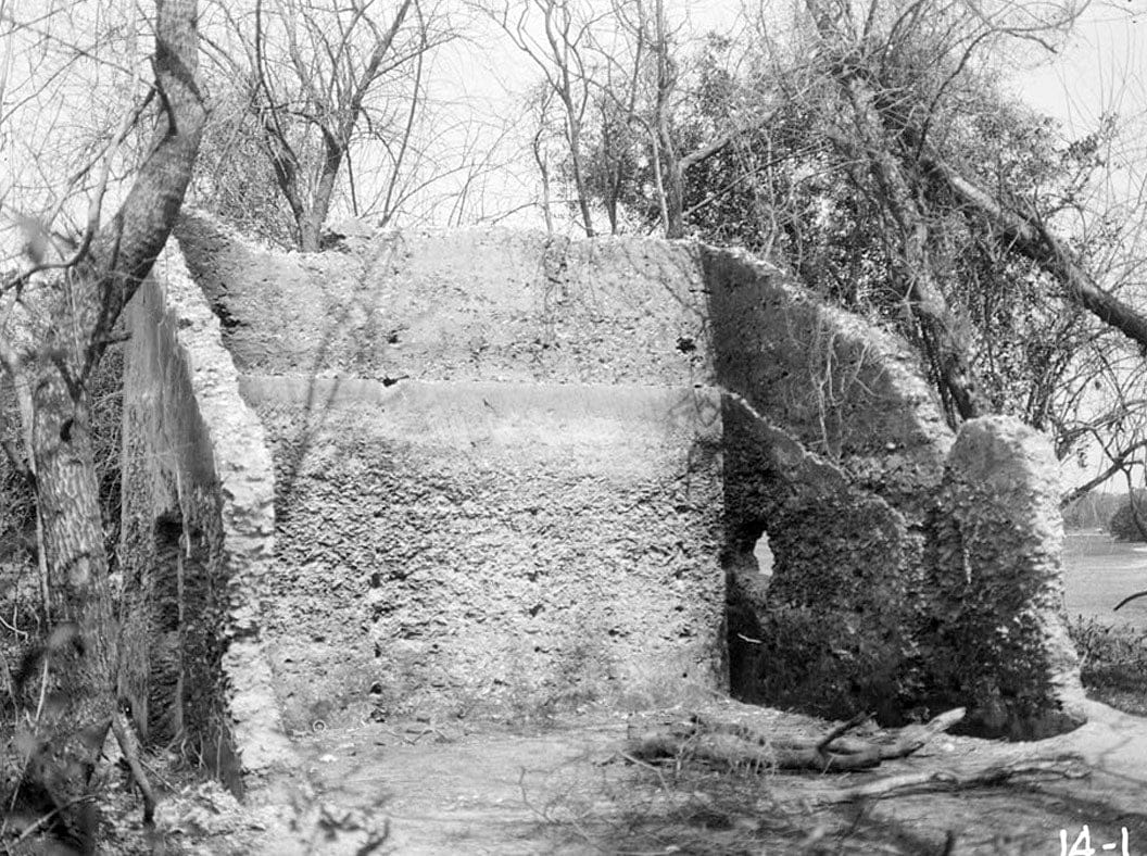 Historic Photo : Retreat Plantation, Slave Hospital & Greenhouse, Saint Simons Island, Glynn County, GA 1 Photograph
