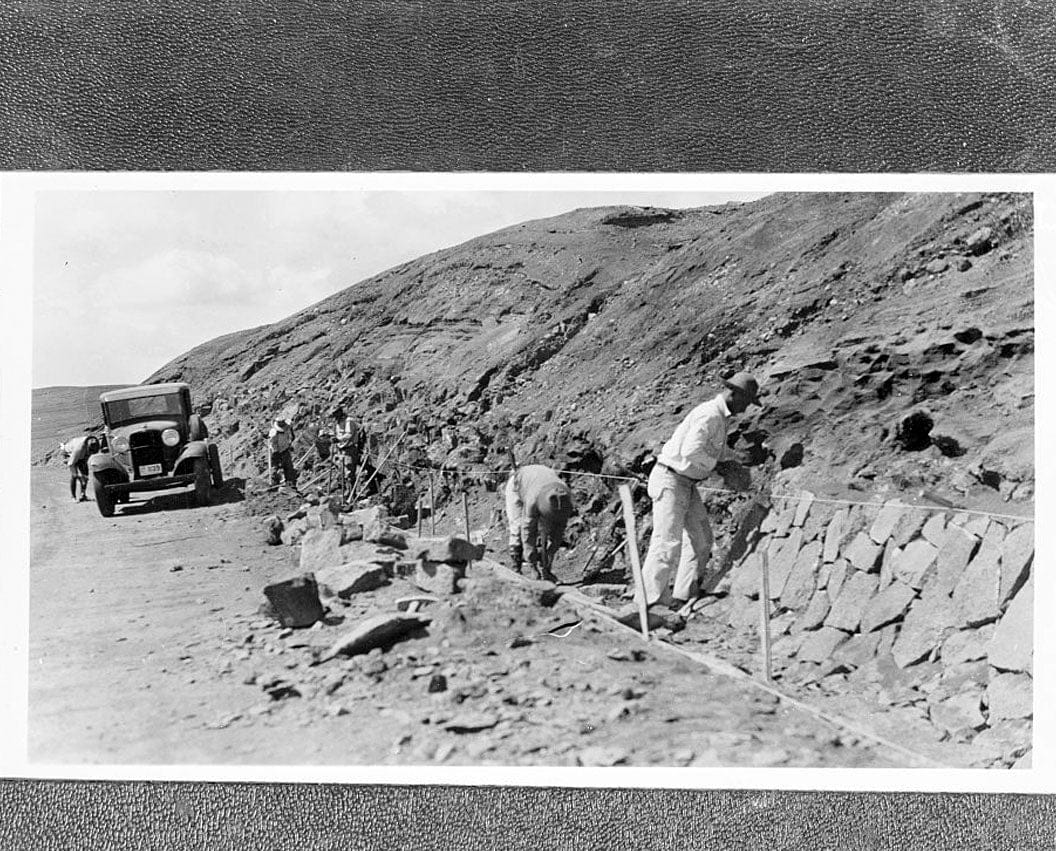 Historic Photo : Hawaii Volcanoes National Park Roads, Volcano, Hawaii County, HI 2 Photograph