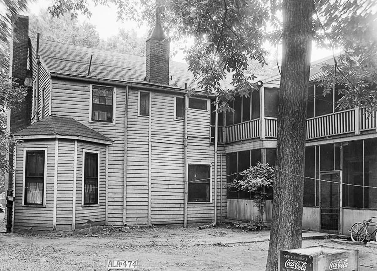 Historic Photo : Burritt House, 303 Eustis Avenue, Huntsville, Madison County, AL 1 Photograph