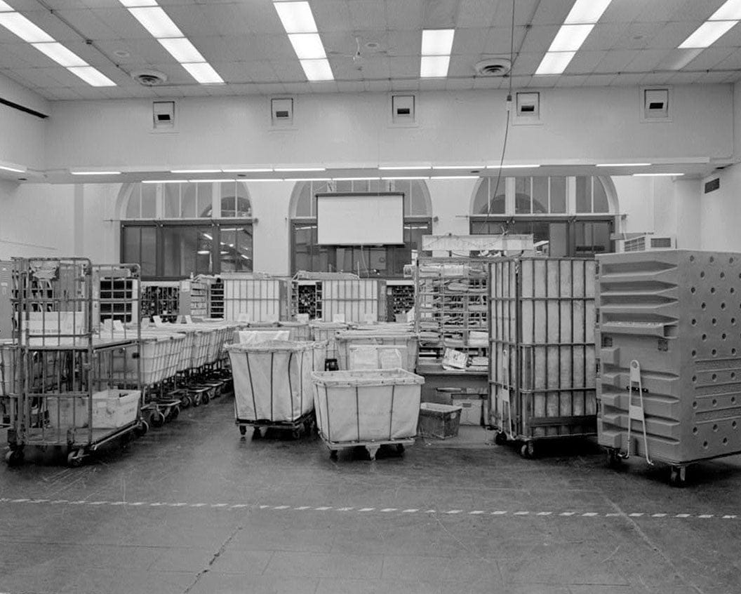 Historic Photo : Stamford Post Office, 421 Atlantic Street, Stamford, Fairfield County, CT 3 Photograph