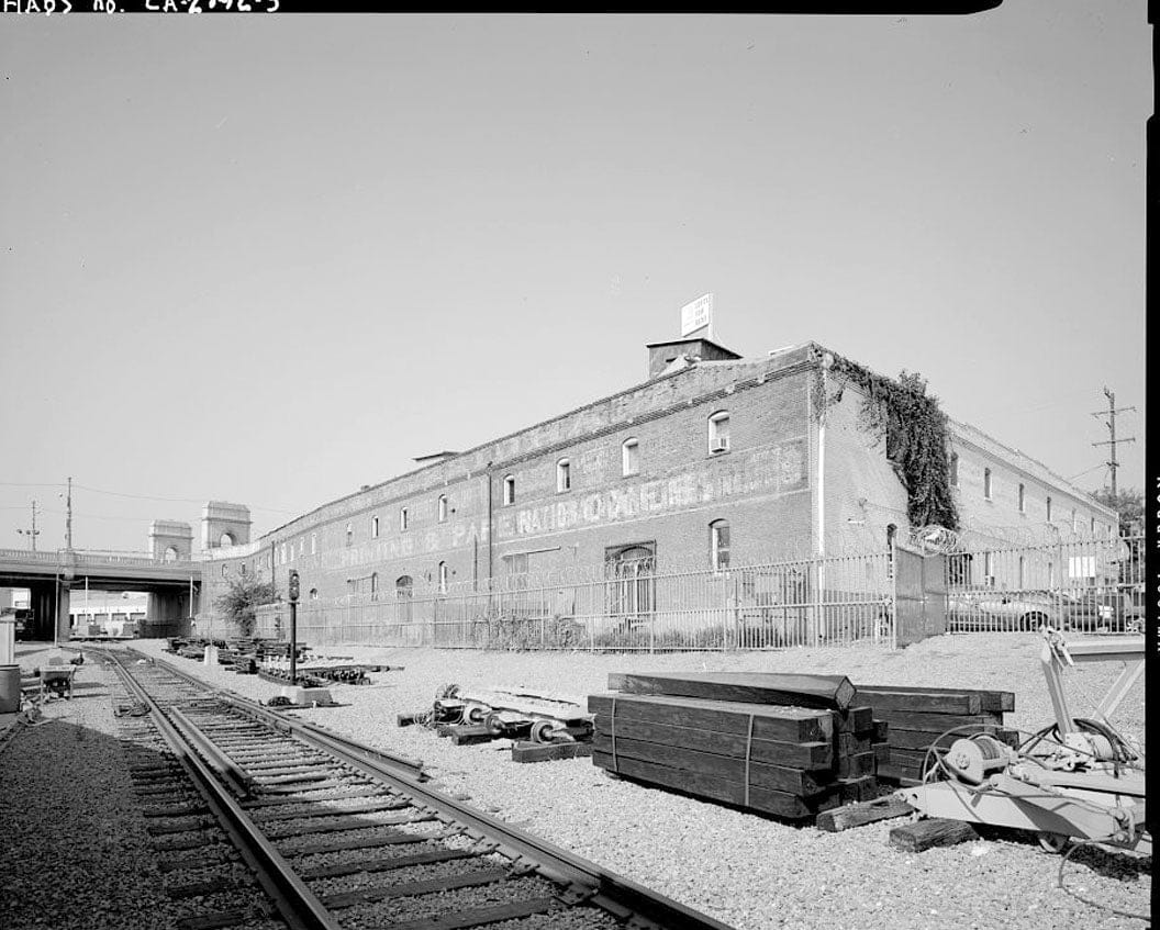 Historic Photo : James K. Hill & Sons Pickle Works, 1001-1007 East First Street, Los Angeles, Los Angeles County, CA 2 Photograph