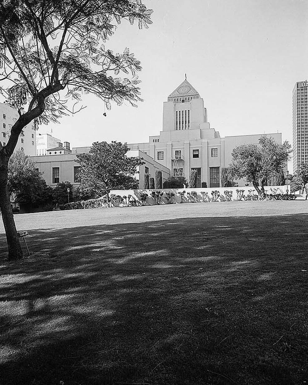 Historic Photo : Los Angeles Public Library, 630 West Fifth Street, Los Angeles, Los Angeles County, CA 2 Photograph