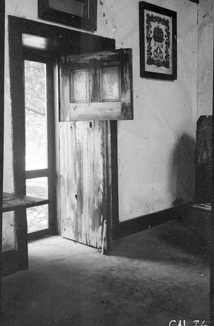Historic Photo : Covarrubias Adobe, 715 Santa Barbara Street, Santa Barbara, Santa Barbara County, CA 1 Photograph