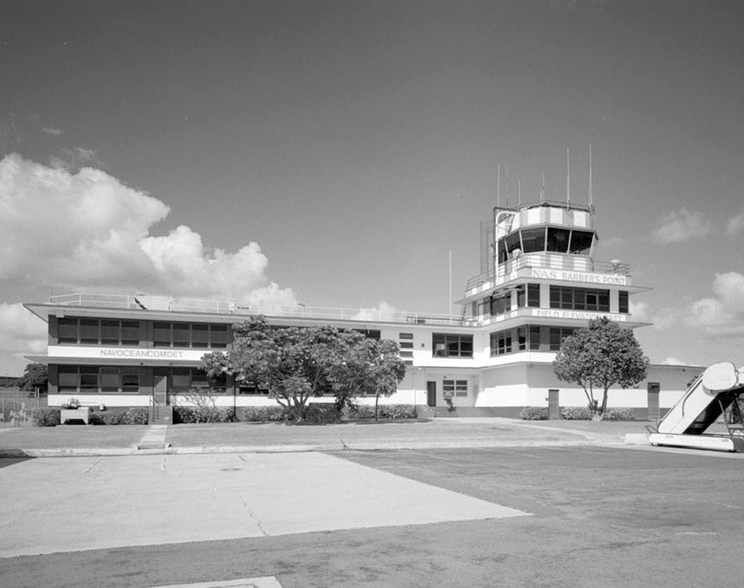 Naval Air Station Barbers Point, Control Tower & Aviation Operations Building, Near intersection of runways between Hangar 110 & Building 115, Ewa, Honolulu County, HI 1
