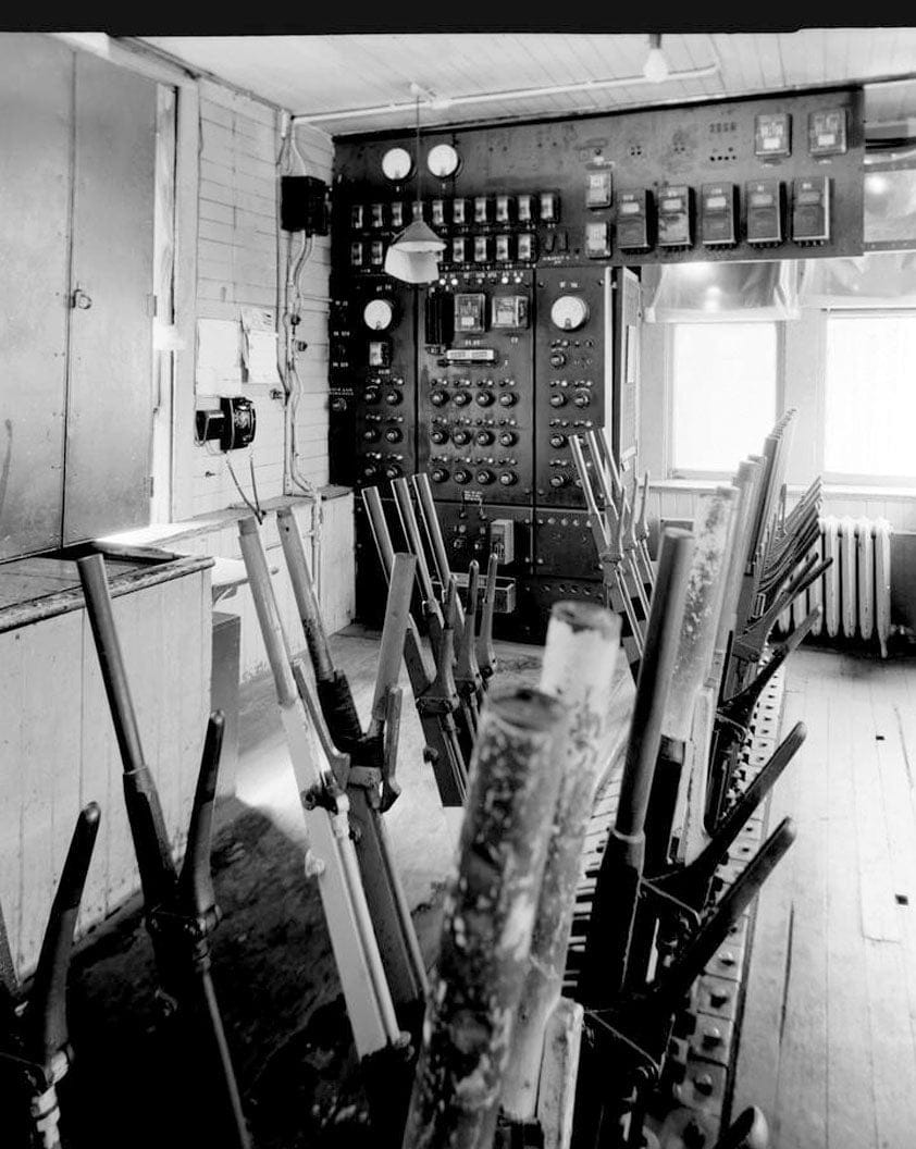 New York, New Haven & Hartford Railroad, Automatic Signalization System, Long Island Sound shoreline between Stamford & New Haven, Stamford, Fairfield County, CT 9