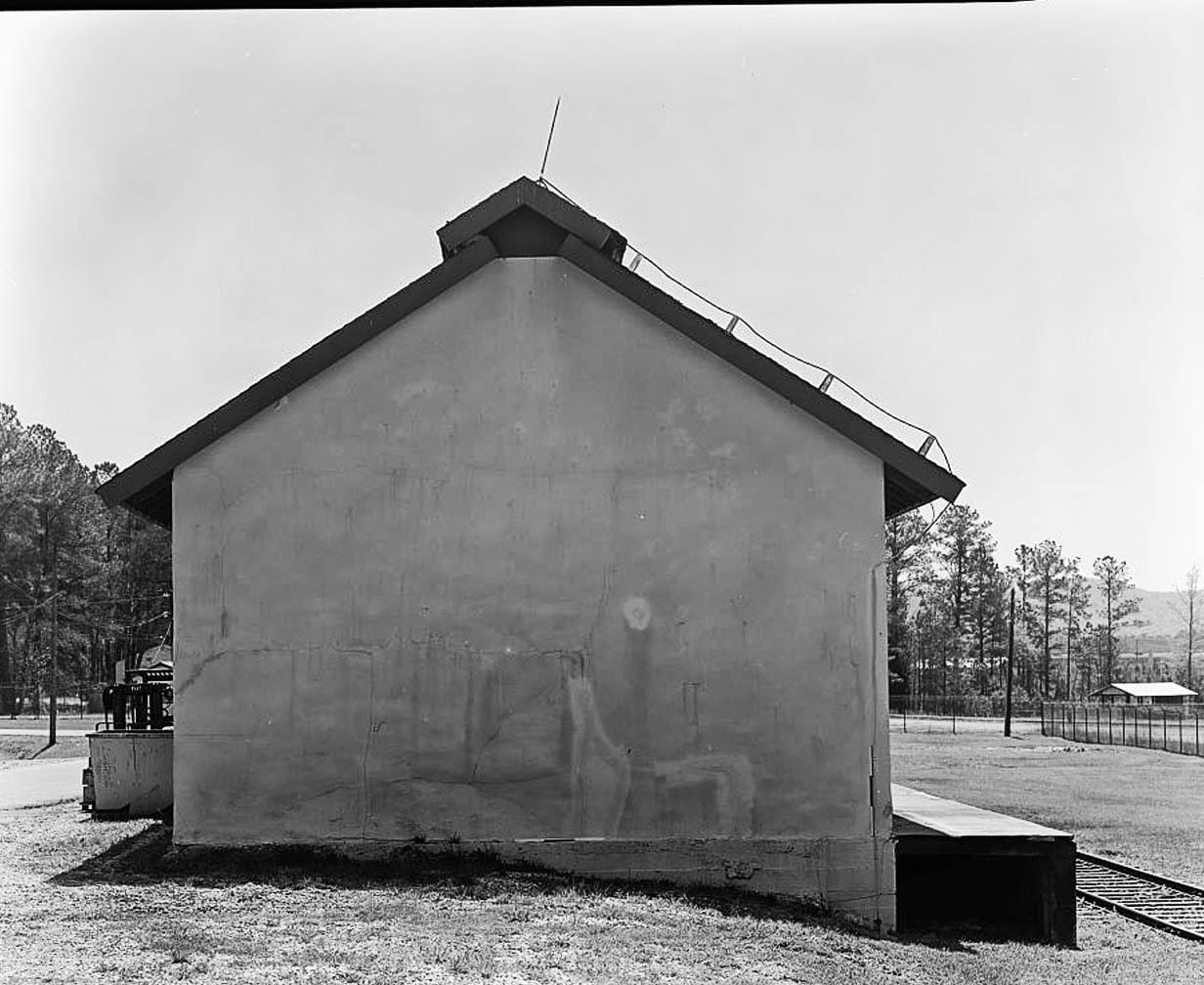 Historic Photo : Fort McClellan Ammunition Storage Area, Building No. 4403, Second Avenue (Magazine Road), Anniston, Calhoun County, AL 2 Photograph