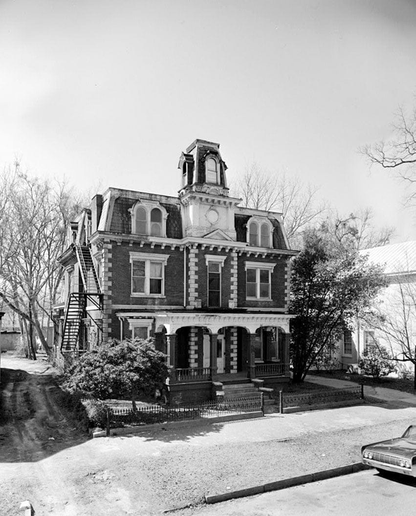 Historic Photo : Greene Street Historic District, Greene Street, Gordon Highway to Augusta Canal Bridge, Augusta, Richmond County, GA 9 Photograph