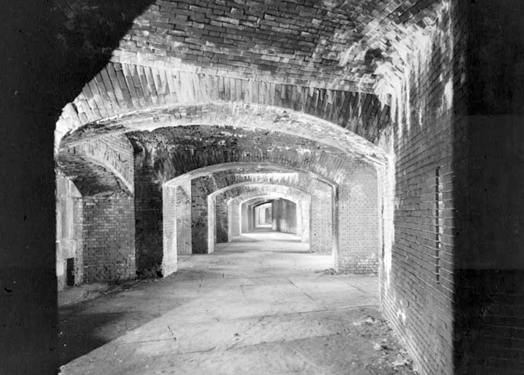 Historic Photo : Fort Delaware, Pea Patch Island, Delaware City, New Castle County, DE 11 Photograph