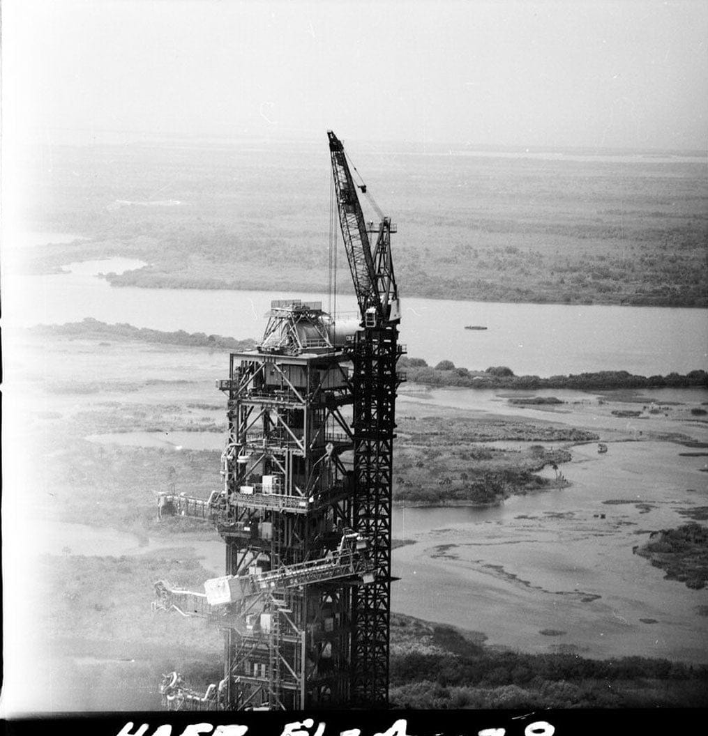 Historic Photo : Mobile Launcher One, Kennedy Space Center, Titusville, Brevard County, FL 2 Photograph