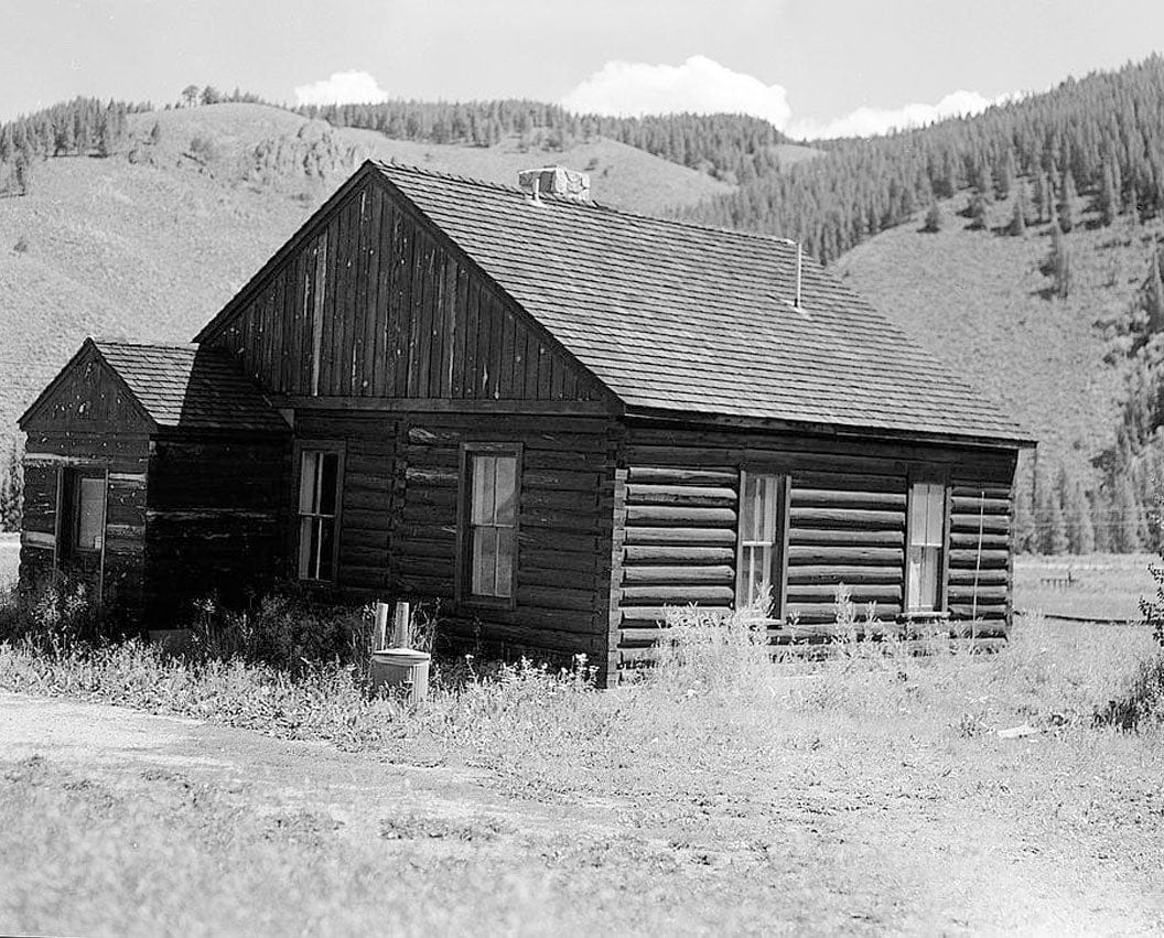 Historic Photo : Horseshoe Ranger Station, Building B, 15 miles South of Parshall, Parshall, Grand County, CO 3 Photograph