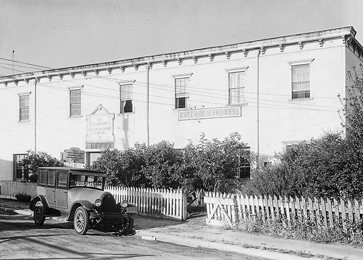Historic Photo : Robert Louis Stevenson House, 530 Houston Street, Monterey, Monterey County, CA 1 Photograph