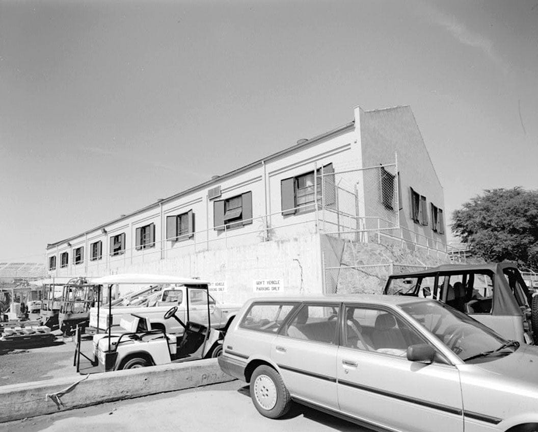 Historic Photo : U.S. Naval Base, Pearl Harbor, Magazine Building, Kuakua Avenue near Wharf S-20, Pearl City, Honolulu County, HI 2 Photograph