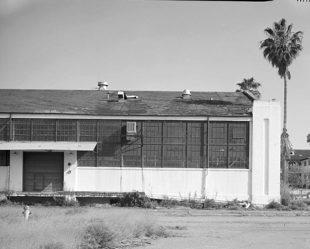 Historic Photo : Hamilton Field, Warehouse Type A, Second Street & Hangar Avenue, Novato, Marin County, CA 1 Photograph