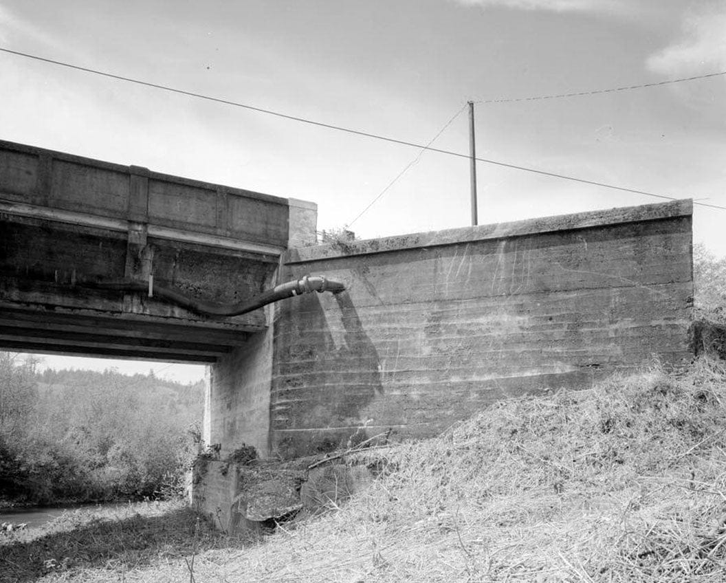 Historic Photo : Rowdy Creek Bridge, Spanning Rowdy Creek at Fred Haight Drive, Smith River, Del Norte County, CA 6 Photograph