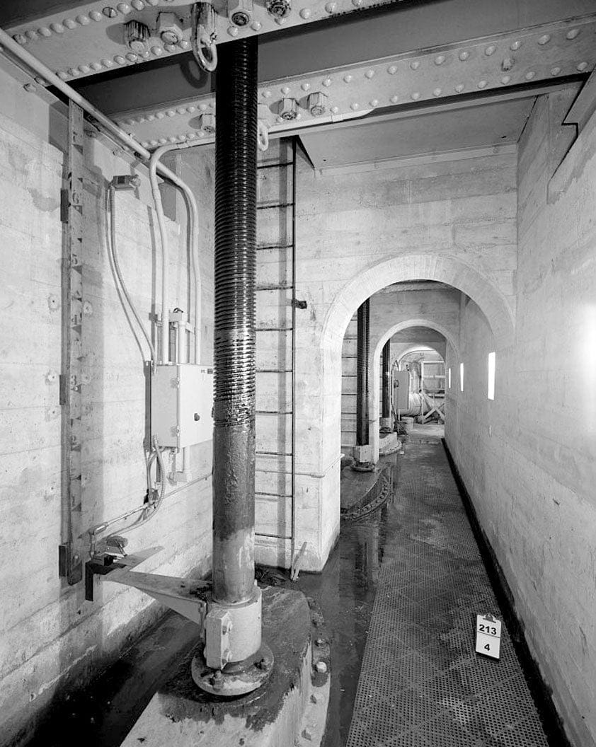 Historic Photo : Pit 4 Diversion Dam, Pit River west of State Highway 89, Big Bend, Shasta County, CA 7 Photograph