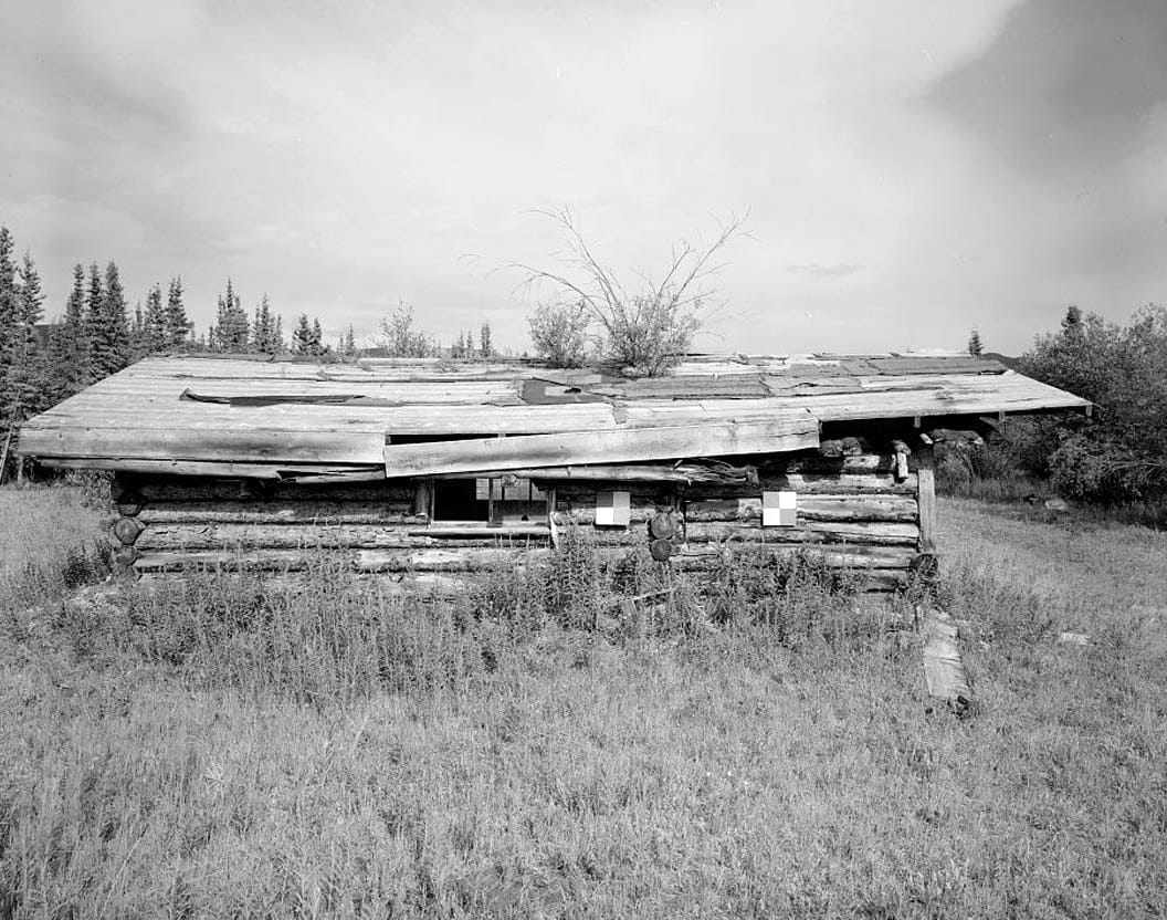 Historic Photo : Town of Chisana, U.S. Commissioner's Residence, Chisana, Valdez-Cordova Census Area, AK 1 Photograph