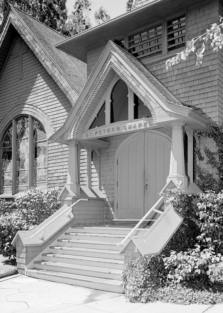 Historic Photo : Mare Island Naval Shipyard, St. Peter's Chapel, Walnut Street & Cedar Parkway, Vallejo, Solano County, CA 3 Photograph