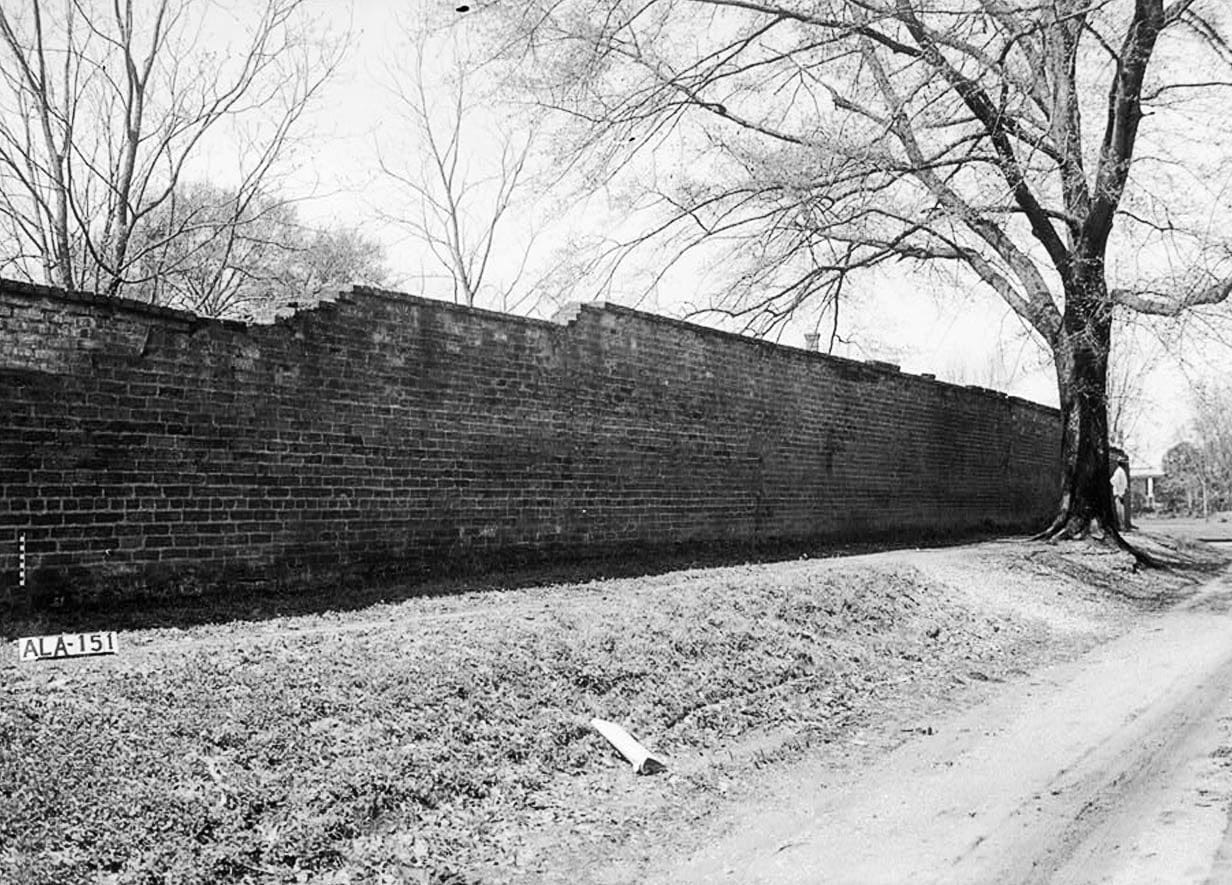 Historic Photo : McIntosh House, Fail Street, Camden, Wilcox County, AL 2 Photograph