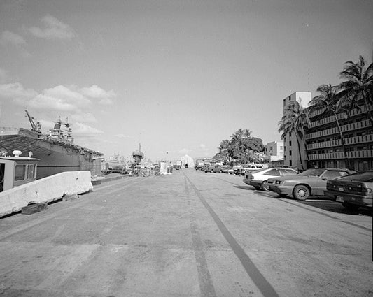 U.S. Naval Base, Pearl Harbor, Naval Submarine Base, Berthing Wharf S1, South Waterfront Road along north side of Quarry Loch, Pearl City, Honolulu County, HI 1