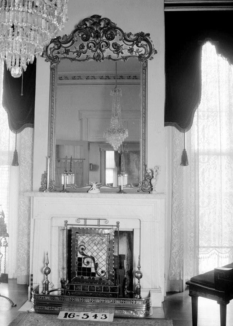 Historic Photo : Grey Columns, Old Montgomery Road (Institute Road), Tuskegee, Macon County, AL 4 Photograph