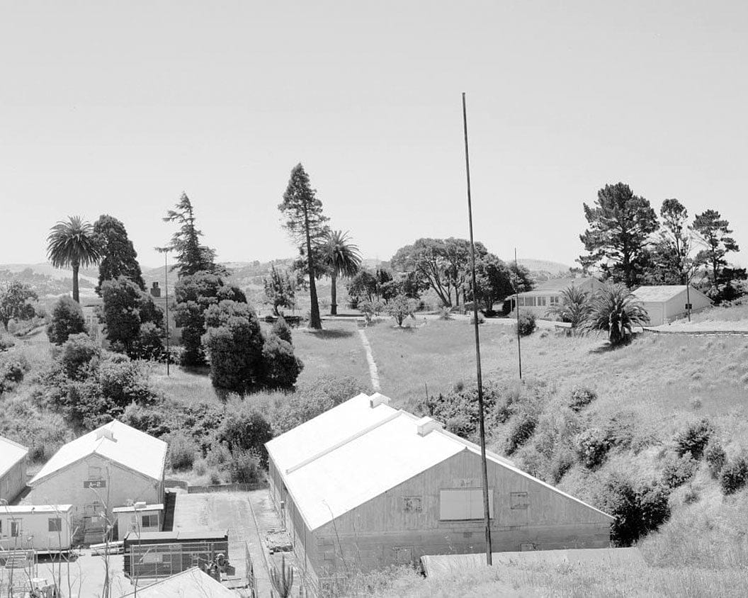 Historic Photo : Mare Island Naval Shipyard, Quarters A58, Maseda Road, near terminus south of intersection at Imhoff Road, Vallejo, Solano County, CA 1 Photograph